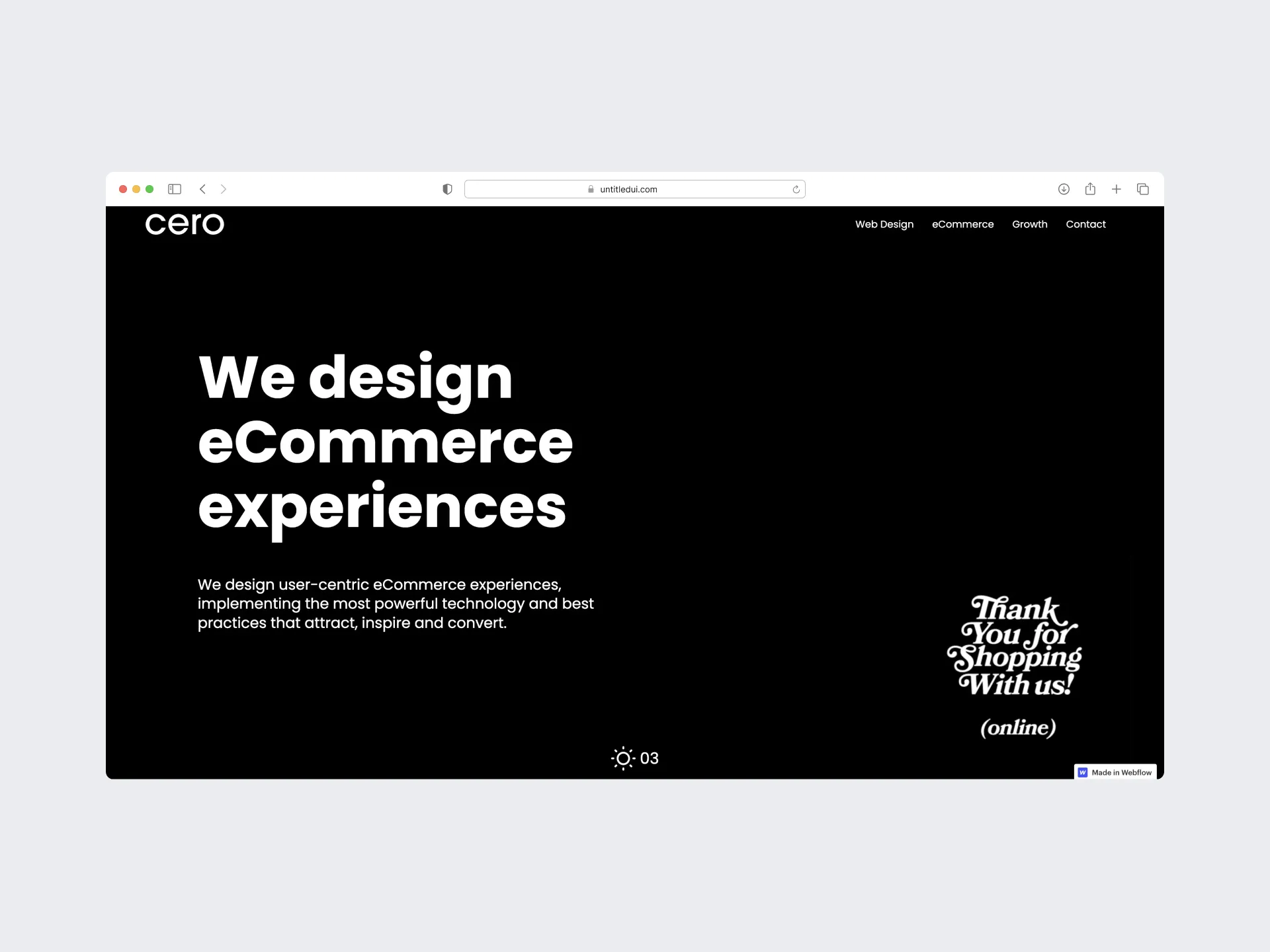Cerostudio website